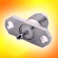 Panel mount jack receptacle-2 hole flange