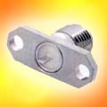 Panel mount jack receptacle-2 hole flange