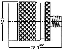 N Plug To SMA Plug Adapter